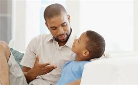 Image result for Dad Talking to Child