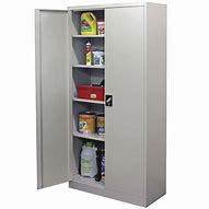 Image result for Stratco 2 Door Metal Storage Cabinet