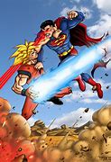 Image result for Superman Prime vs Goku