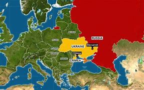 Image result for Russia Ukraine On World Map
