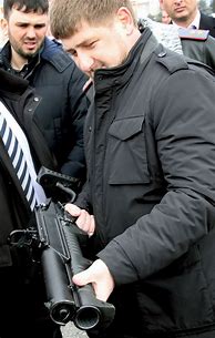 Image result for Ramzan Kadyrov Guns