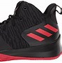 Image result for Adidas Basketball Shoes Red and Black