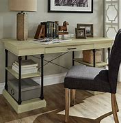 Image result for Dark Wood Writing Desk with Drawers