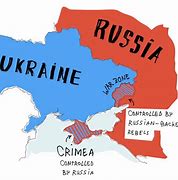 Image result for Map of Russian Invasion of Ukraine