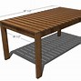 Image result for Outdoor Dining Table Plans