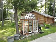 Image result for DIY Mini Greenhouse Old Windows