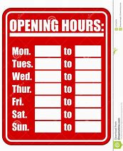 Image result for Store Hours