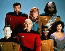 Image result for Cast of Star Trek Next Generation