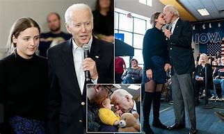 Image result for Biden Granddaughter Kiss