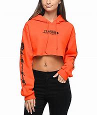 Image result for Cropped White Champian Hoodie