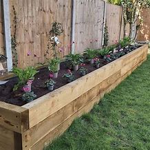 Image result for Tall Raised Garden Beds Designs