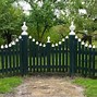 Image result for Decorative White Picket Fence