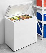 Image result for 7 cu ft chest freezer white