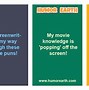 Image result for Movie Puns