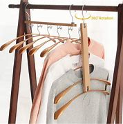 Image result for Horizontal Space Saving Clothes Hanger