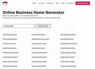 Image result for Free Business Name Ideas