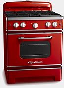 Image result for Red Electric Stove