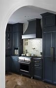 Image result for Gray Cabinets Black Countertop Black Appliances