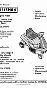 Image result for Craftsman Electric Lawn Mower Manual