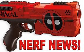 Image result for Nerf Rival Pistol Deadpool