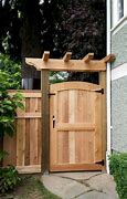 Image result for Wood Gates for Fence