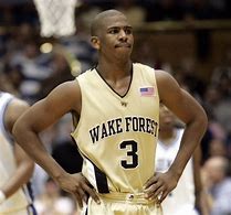 Image result for Chris Paul Wake Forest Jersey