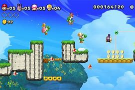 Image result for Wii U New Super Mario Gameplay