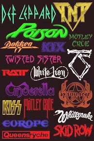 Image result for 80s Rock Posters