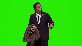 Image result for Confused Travolta Greenscreen