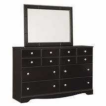 Image result for Ashley Mirlotown Almost Black Dresser, From 1Stopbedrooms - B2711-31
