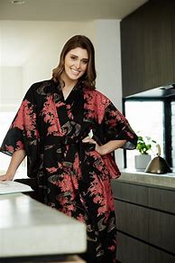 Image result for Plus Size Kimono Robes