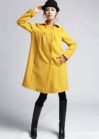 Image result for Yellow Winter Coat Women