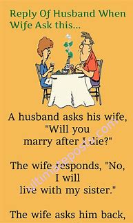 Image result for Husband Jokes Short