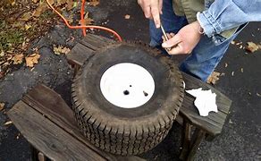 Image result for Lawn Mower Tire Repair