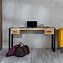 Image result for Rustic Wood and Metal Desk