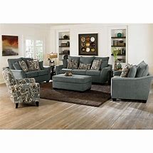 Image result for Living Room Chair and Ottoman Sets