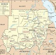 Image result for Sudan Political Map