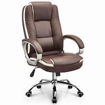 Image result for Wide Seat High Back Adjustable Arm Office Chair