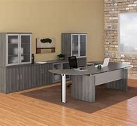 Image result for Grey Executive Desk