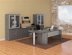 Image result for Grey Office Furniture Sets