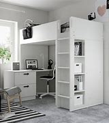 Image result for IKEA Loft Bed with Desk