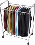Image result for Pant Hanger Organizer That Mounts On Wall