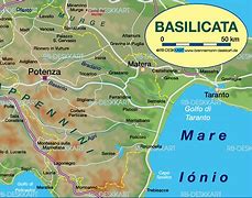 Image result for Basilicata Italy Map