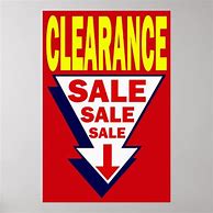Image result for Clearance Sale Poster