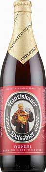 Image result for German Beer Franziskaner Dunkel
