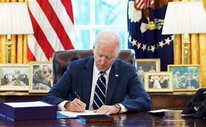 Image result for Biden Signing Bill