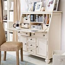 Image result for Secretary Desk with Cabinet