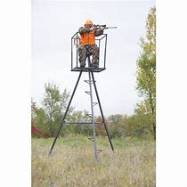 Image result for Portable Tripod Deer Stand