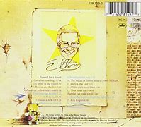 Image result for Elton John Goodbye Yellow Brick Road Album Cover