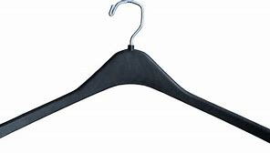 Image result for Black Plastic Contour Clothes Hanger